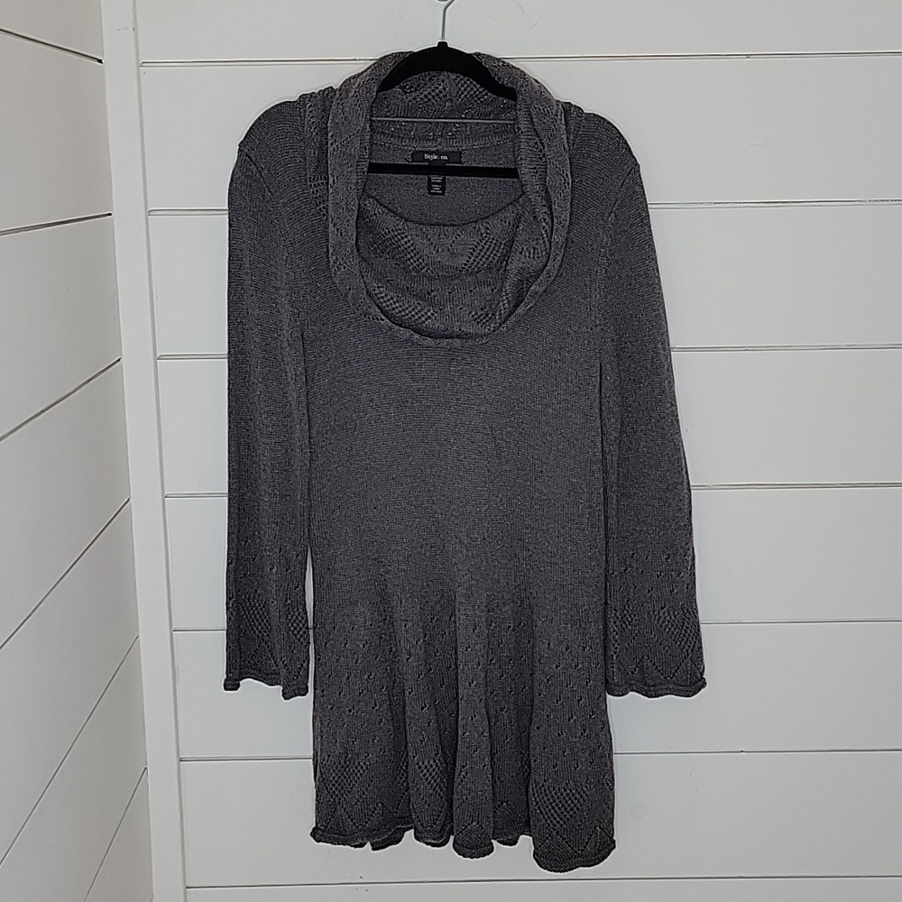STYLE & CO. large grey sweater